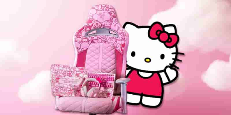Игровое кресло Hello Kitty x RAZER и технические аксессуары представлены в новом глобальном релизе