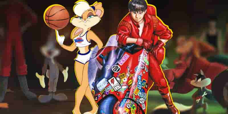 Looney Tunes встречает Акиру в потерянной сцене из сиквела «Космического джема»