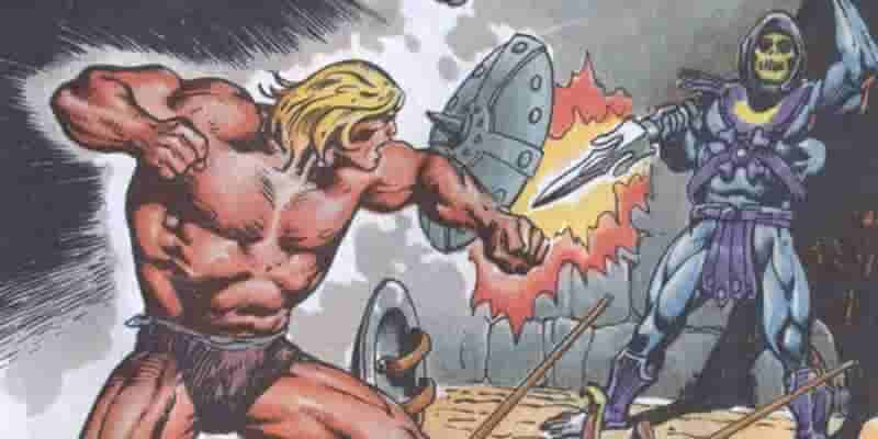 Ранние комиксы He-Man сильно отличались от мультсериалов