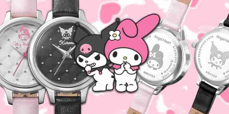 Hello Kitty's Sanrio Turns on the Charm in New Kuromi & My Melody Anniversary Watch Release