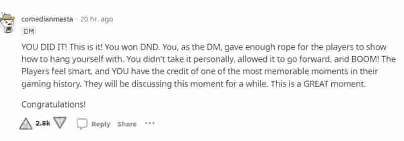 D&D Party мешает плану игры DM, делая