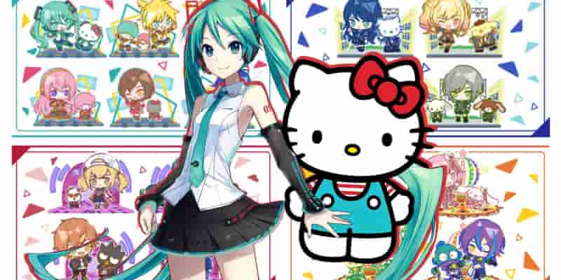 Sega и Sanrio совместно работают над коллекцией Playful Hatsune Miku и Hello Kitty & Friends