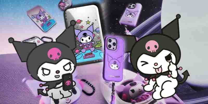 Куроми от Sanrio получает межгалактическую коллекцию технических аксессуаров CASETiFY в новом мировом релизе