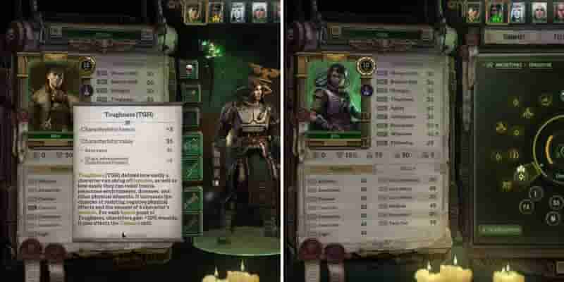 Warhammer 40K Rogue Trader - Объяснение каждой характеристики