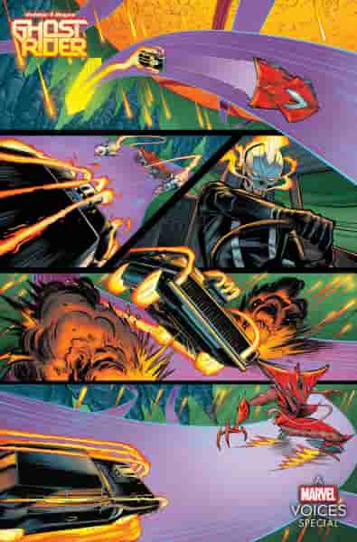 ЭКСКЛЮЗИВ: Первый взгляд на нового Призрачного гонщика Marvel