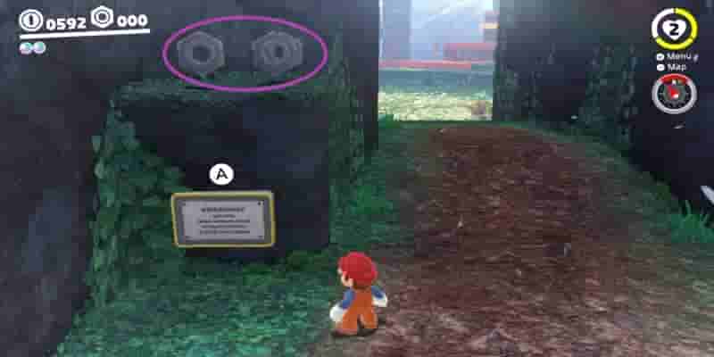 Super Mario Odyssey: все фиолетовые монеты в лесном королевстве