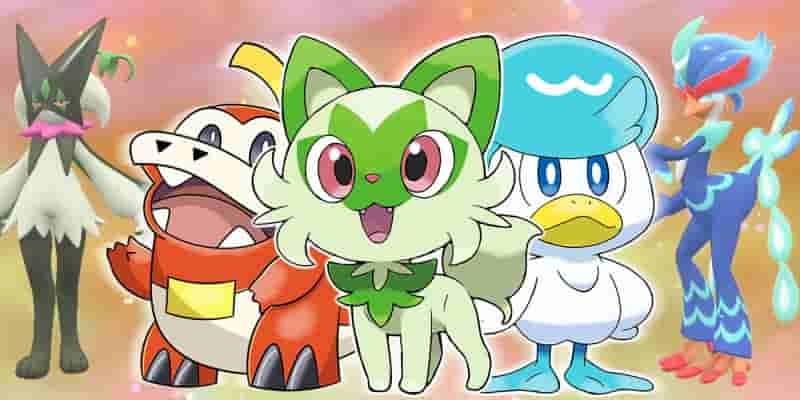 Pok&eacute;mon Scarlet & Violet: Начальные эволюции, объяснение