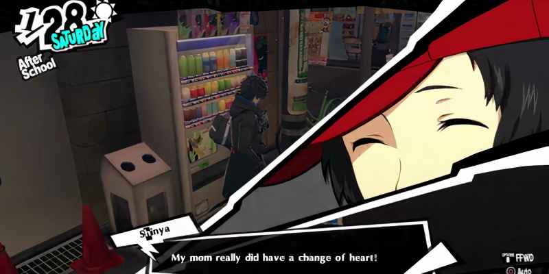 Persona 5 Royal: Tower Confidant Гайд - Shinya Oda