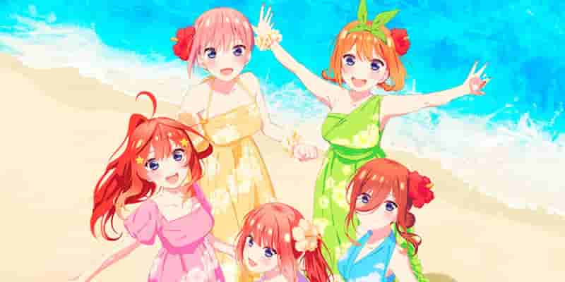 The Quintessential Quintuplets отправляются на Гавайи в новом трейлере аниме «Медовый месяц»