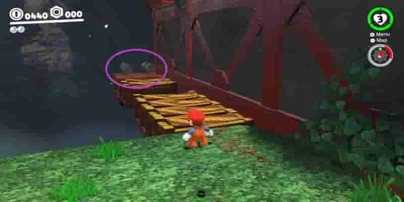 Super Mario Odyssey: Все Purple Coins In The Wooded Kingdom
