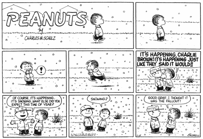 10 лучших комиксов о Peanuts с участием Линус