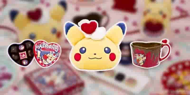 Появилась коллекция Pokemon Valentine's С очаровательными плюшевыми Пикачу