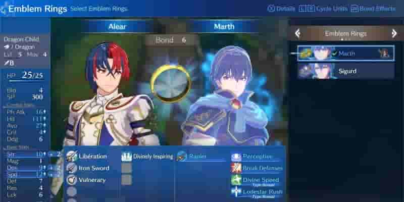 Fire Emblem Engage: лучшие сборки Alear