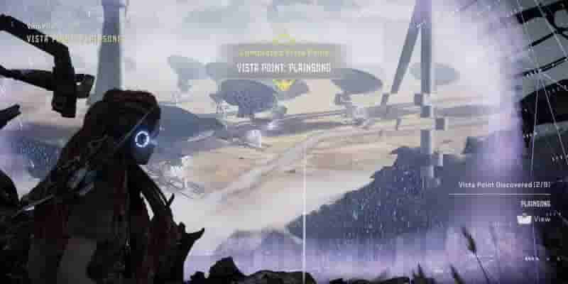 Horizon Forbidden West: все местоположения Vista Point