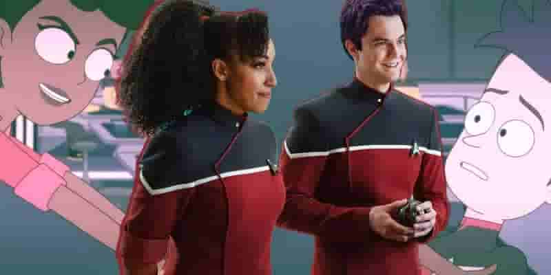 Нижние палубы и Strange New Worlds Crossover охватывает все эпохи Star Trek