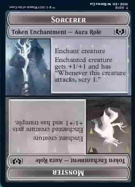 MtG Wilds of Eldraine: что такое роли и как они работают ?