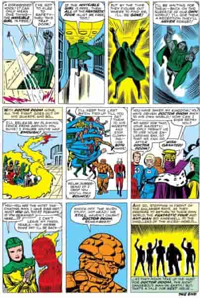 Какой была первая двухсерийная история эпохи комиксов Marvel?