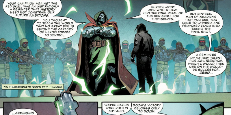 Thunderbolts: Doomstrike #1 Обзор: Bucky Falls для ловушки