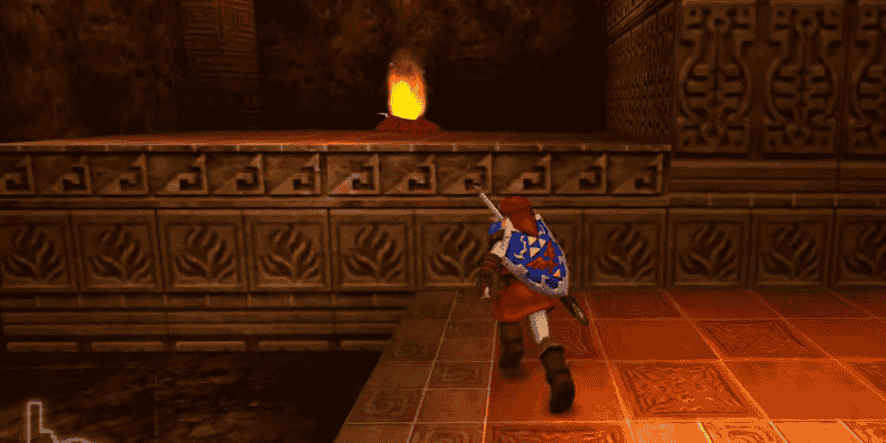 Zelda Ocarina of Time: Как пройти Храм Огня