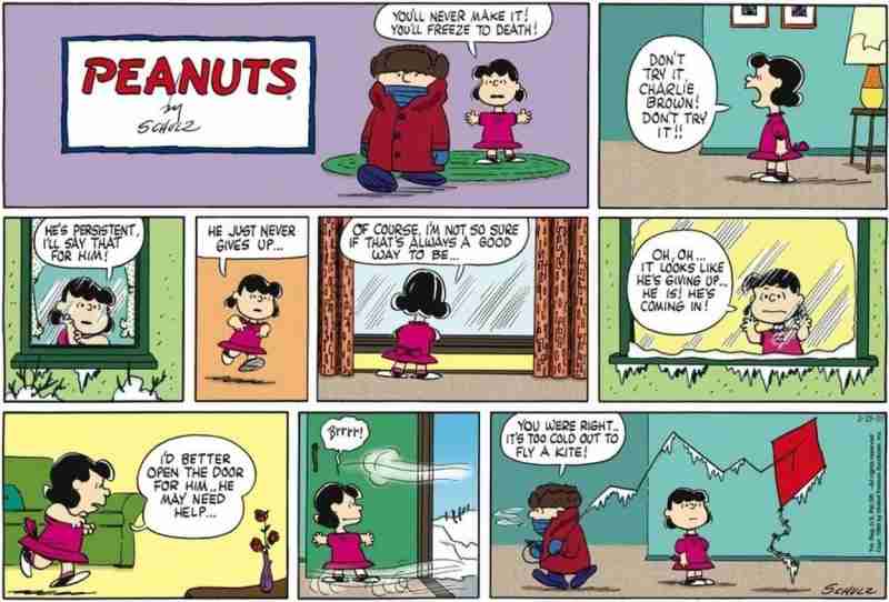 10 самых странных комиксов Peanuts, рейтинг