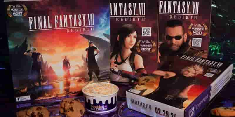 Final Fantasy VII Rebirth получает рекламу в виде топпингов