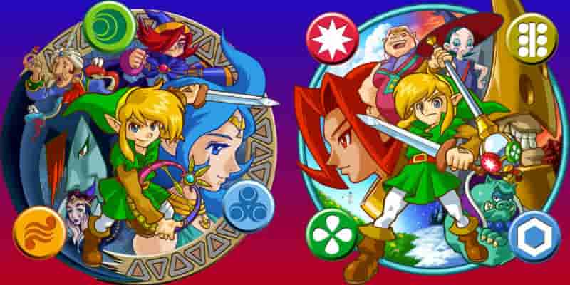 Все основные серии манги Zelda, рейтинг