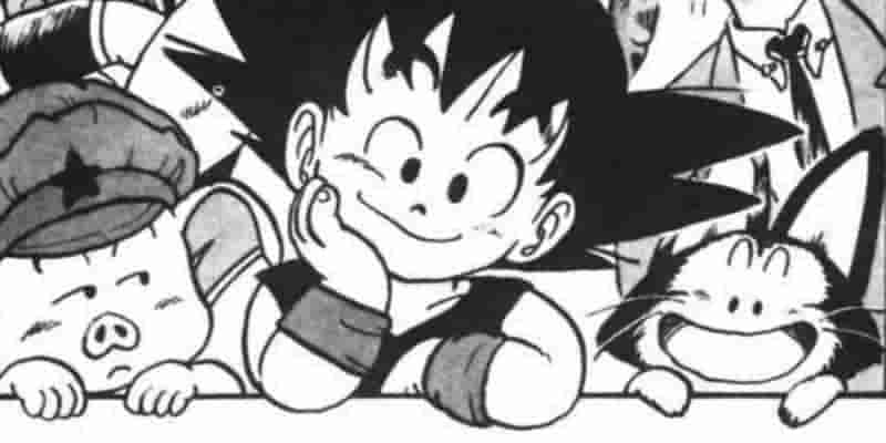 Dragon Ball выпускает один из старейших существующих оригинальных рисунков Гоку