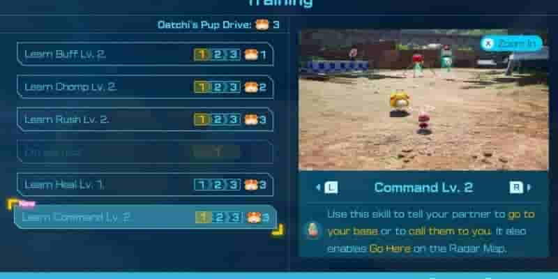Pikmin 4: Все Способности Оатчи, Ранг