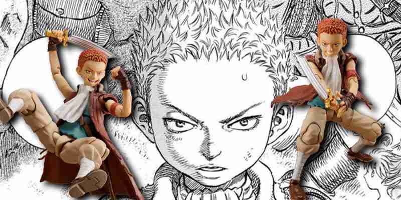 Bandai Представляем новую фигурку Берсерка, ученика Гатса, владеющего саблей, для международных фанатов
