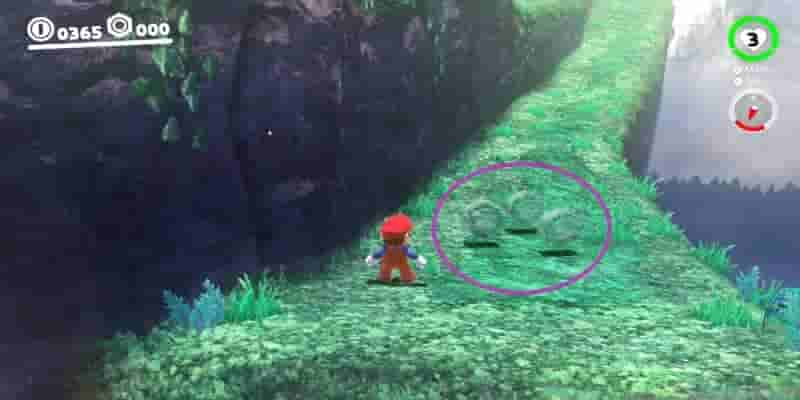 Super Mario Odyssey: все фиолетовые монеты в лесном королевстве