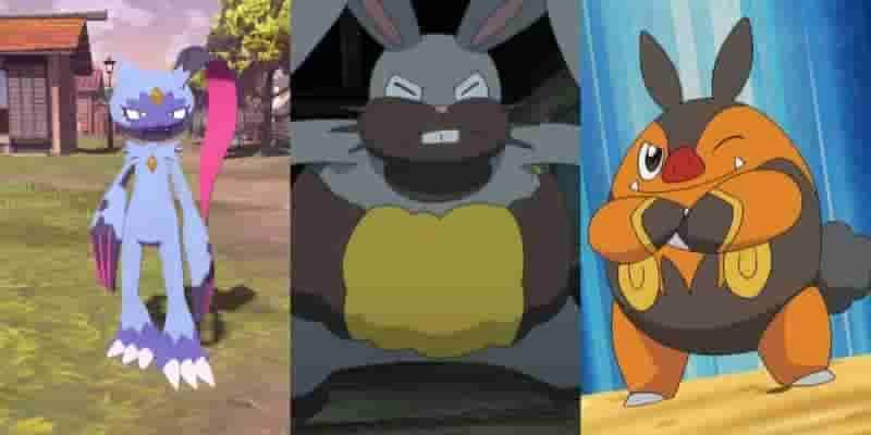 Pok&eacute;mon: самые тревожные записи Pok&eacute;dex, выделенные красным, синим, желтым и зеленым