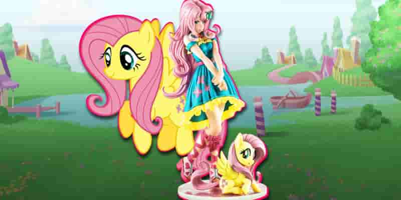Флаттершай из My Little Pony становится скромной аниме-девочкой в ​​новом выпуске Kotobukiya Bishojo