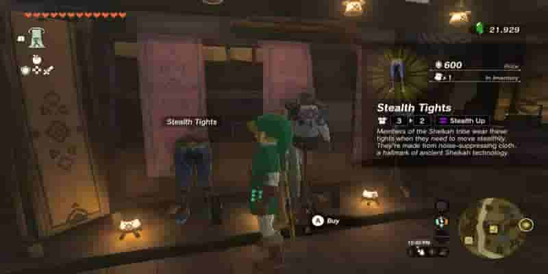 Tears Of The Kingdom: Stealth Armor Set Location