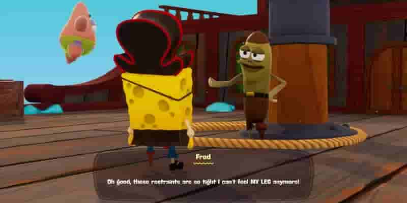 SpongeBob SquarePants: The Cosmic Shake Pirate Goo Lagoon: прохождение