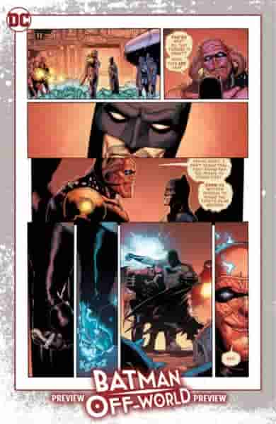 Сценарист Batman: Off World обсуждает новое направление развития Темного рыцаря