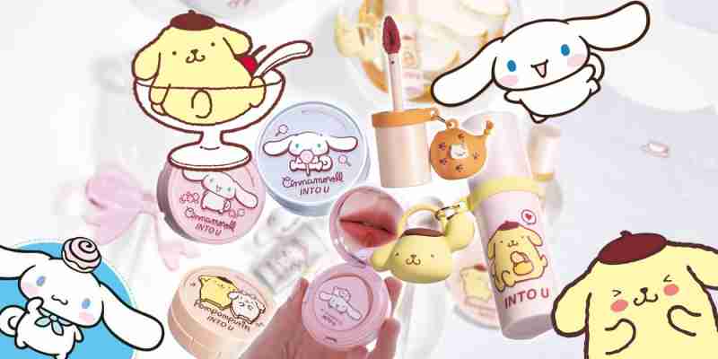 Помпомпурин и Корица от Sanrio ворвались в новую коллаборацию по созданию кавайной косметики
