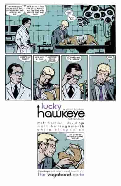 Десять лет назад читатели Hawkeye видели мир сквозь глаза собаки
