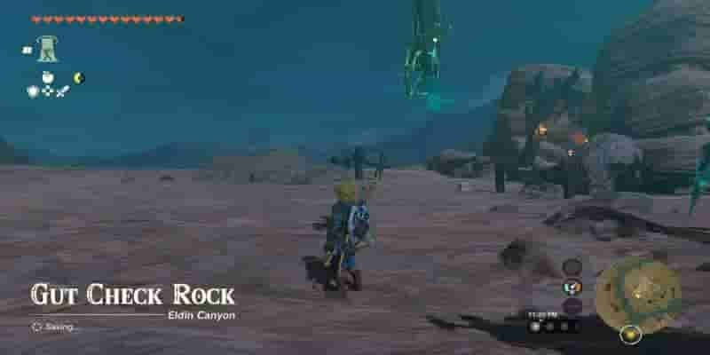 The Legend of Zelda: Tears of the Kingdom - Прохождение Gut Check Rock