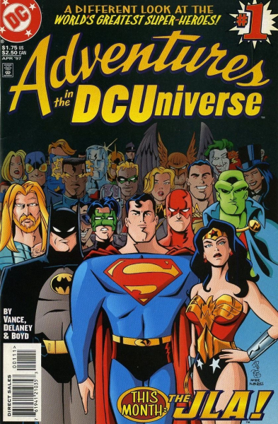 Приключения во вселенной DC #1 Обзор: DCAU, существовавшая до JLU