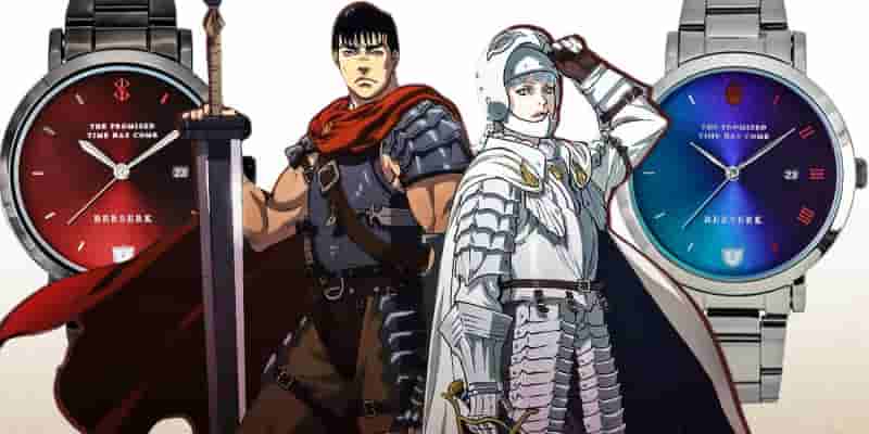 Всемирная распродажа часов Berserk Guts & Griffith