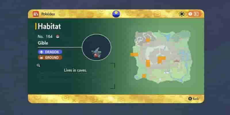Pokemon Scarlet & Violet: How To Get & Evolve Gible & Gabite