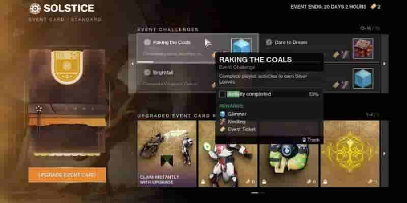 Destiny 2 Solstice: Как получить Kindling & Билет на мероприятие