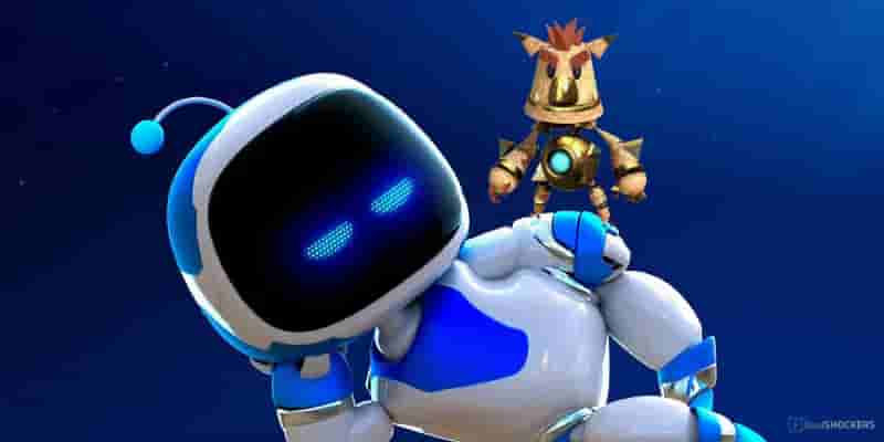 Игроки в игровой комнате Astro помнят отсылку, подразумевающую, что Knack Is Dead