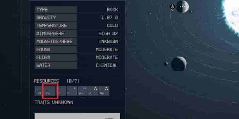 Starfield: Где взять медь