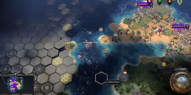 Как Перемещайтесь по глубоким водам океана в Civ 7 