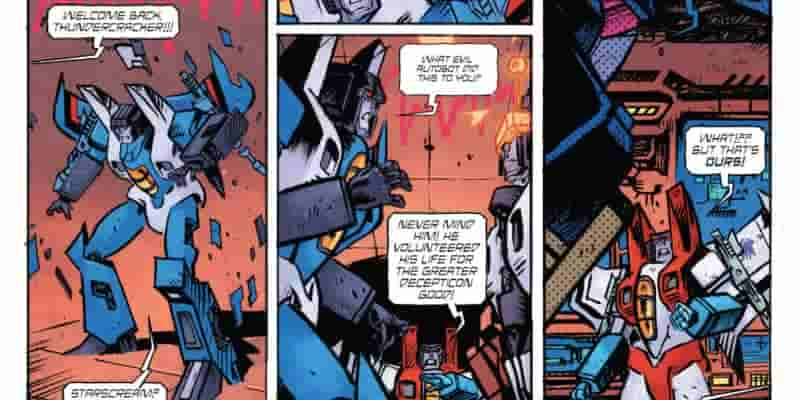 Трансформеры Skybound готовят бегство главного десептикона?