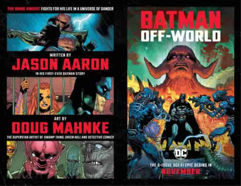Сценарист Batman: Off World обсуждает новое направление развития Темного рыцаря