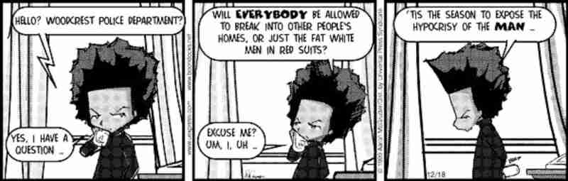 The Boondocks представили два разных заговора Санта-Клауса