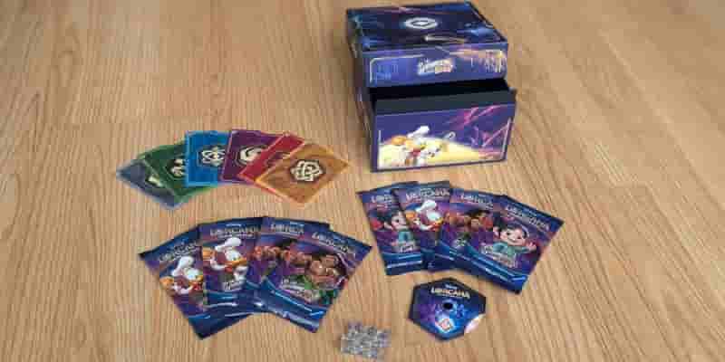 Внутри сокровищницы иллюминатора Disney Lorcana Shimmering Skies