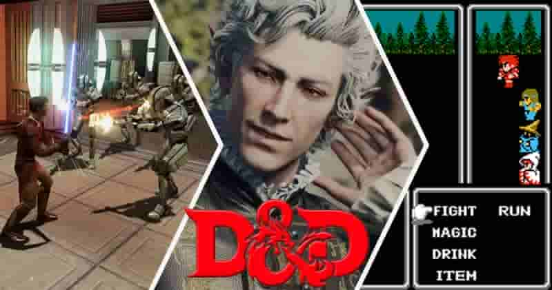 Фантастические видеоигры, вдохновленные Dungeons & Dragons